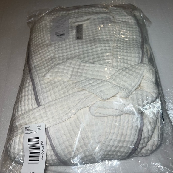 NWT Sleep by Cacique robe in white sz 34/36 - Picture 3 of 3